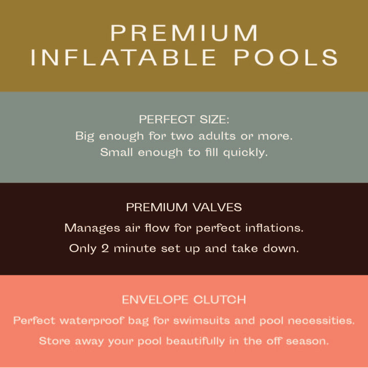 Mylle Designer Inflatable Pool, 65