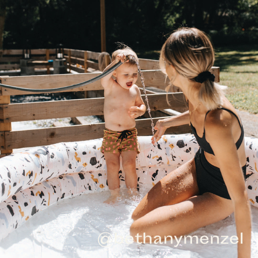 Terrazzo Inflatable Pool – Mylleshop - Main Image